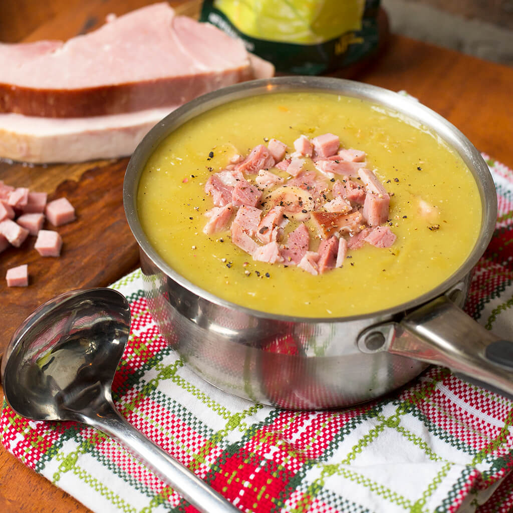 Split Pea Soup with Country Ham